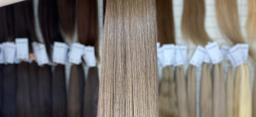 Выбор волос для наращивания