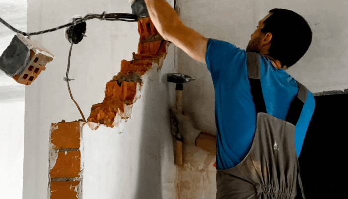 Типы демонтажных работ и технологии их выполнения на строительных объектах